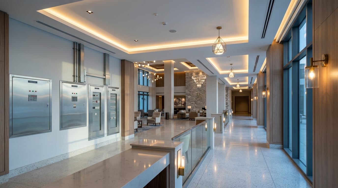 Otel Elektrik ve Aydınlatma Projeleri: 4-5 Yıldız & Resort