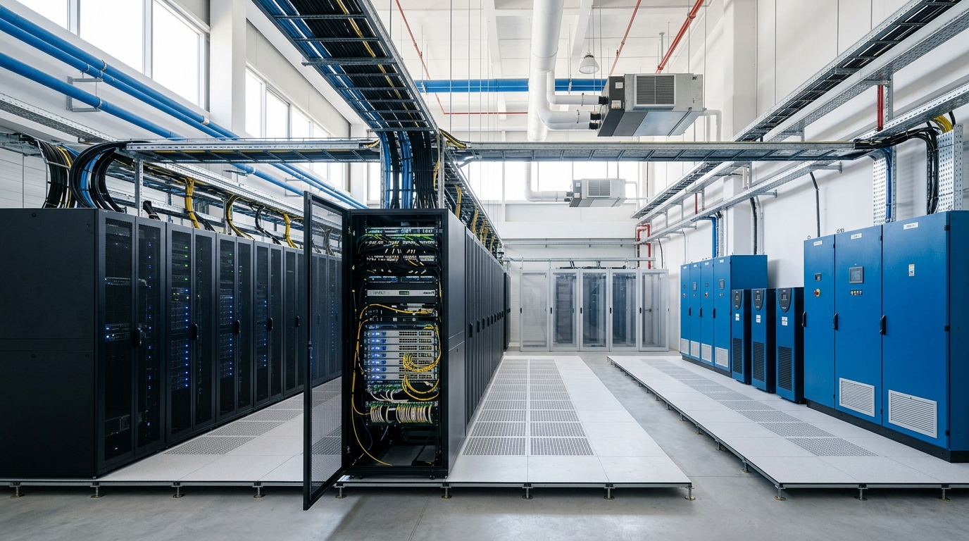 Veri Merkezi (Data Center) Elektrik Altyapısı: Tier III-IV Uyumlu